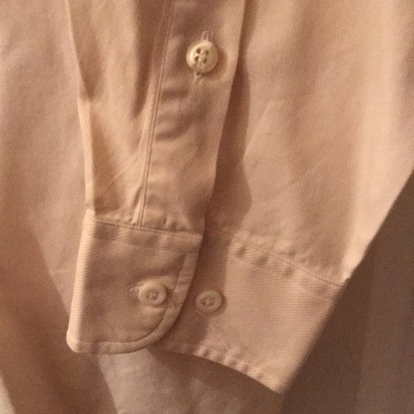 Vintage J.P. Tilford for Harry Rosen Men’s Dress Shirt Cream Size 16 - Picture 3 of 7